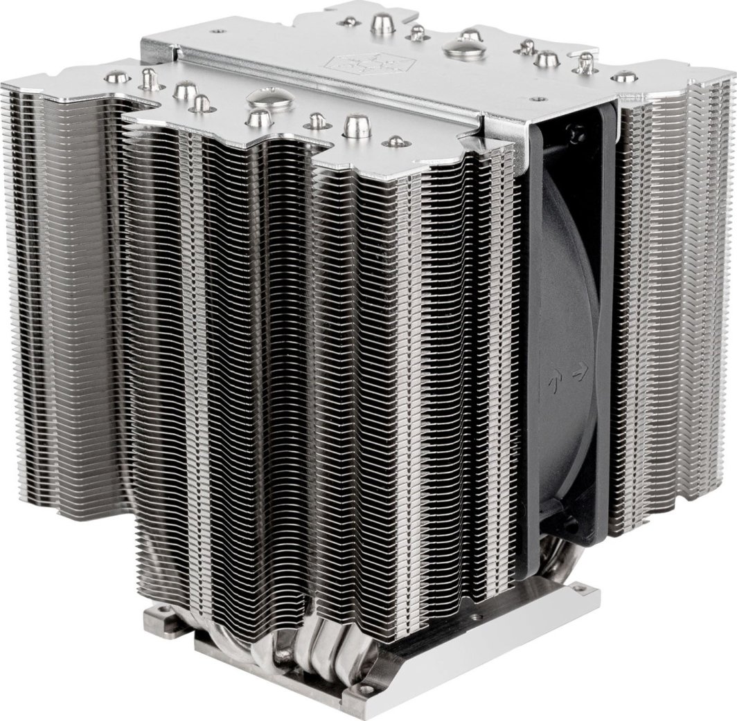 Chłodzenie CPU SilverStone SilverStone SST-XED120S-WS CPU-Kühler, LGA 4677, 4U-Formfaktor - silber
