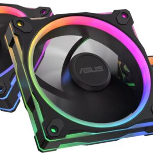 Wentylator Asus Prime MR120 ARGB Reverse 3-pack czarny (90DA00L0-B09020)