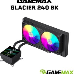 Chłodzenie wodne GameMax GLACIER 240 LCD BK