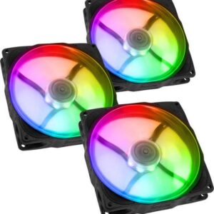 Wentylator Noiseblocker NB-eLoop X B12-P ARGB Czarny 3-pack