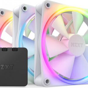 Wentylator Nzxt F120 RGB 3-pack + Hub (RF-R12TF-W1)