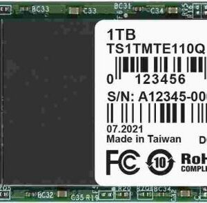 Dysk SSD Transcend 110Q 1TB M.2 2280 PCI-E x4 Gen3 NVMe (TS1TMTE110Q)