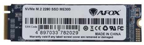 Dysk SSD AFOX ME300 128GB M.2 2280 PCI-E x4 Gen4 NVMe (ME300-128GN)