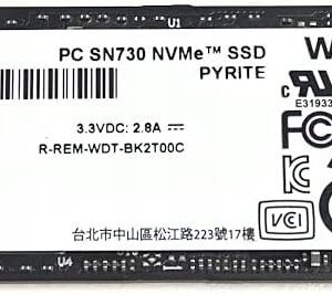 Dysk SSD Lenovo SN730 1TB M.2 PCIe NVMe (5SS0V14993)