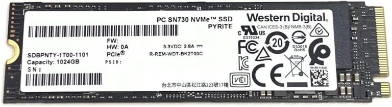 Dysk SSD Lenovo SN730 1TB M.2 PCIe NVMe (5SS0V14993)