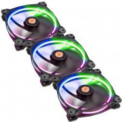 Wentylator Thermaltake Riing 14 LED RGB 3-pack + Hub (CL-F043-PL14SW-B)