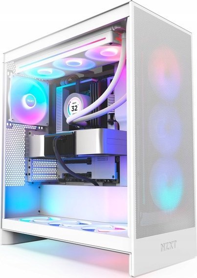 Obudowa Nzxt H7 Flow RGB biała (CM-H72FW-R1)