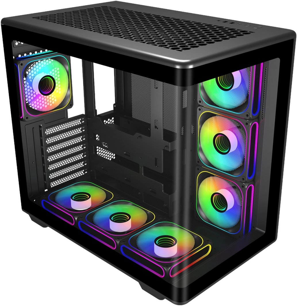 Obudowa Cooler Master Elite 600 Curved czarna (E600-KGNN-S02)