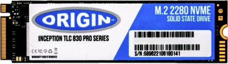 Dysk SSD Origin 2TB PCIE M.2/NVME SSD 80MM
