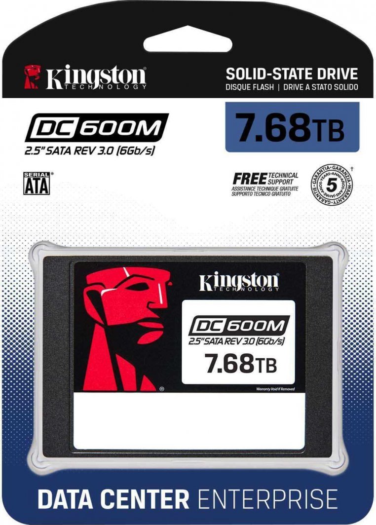 Dysk SSD Kingston DC600M 7.68TB 2.5" SATA III (SEDC600M/7680G)