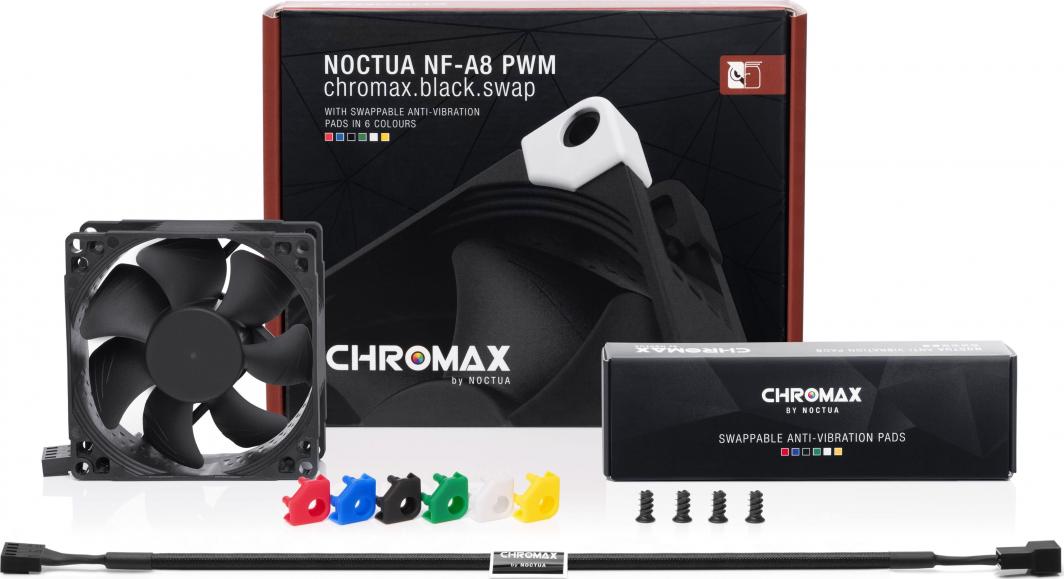 Wentylator Noctua NF-A8 PWM chromax.black.swap (NF-A8 PWM CH.BK.S)