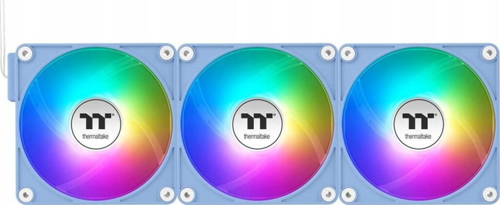 Wentylator Thermaltake CT140 EX ARGB Sync 3-pack niebieski (CL-F197-PL14BU-A)