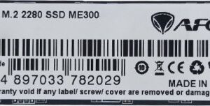 Dysk SSD AFOX ME300 512GB M.2 2280 PCI-E x4 Gen4 NVMe (ME300-512GN)