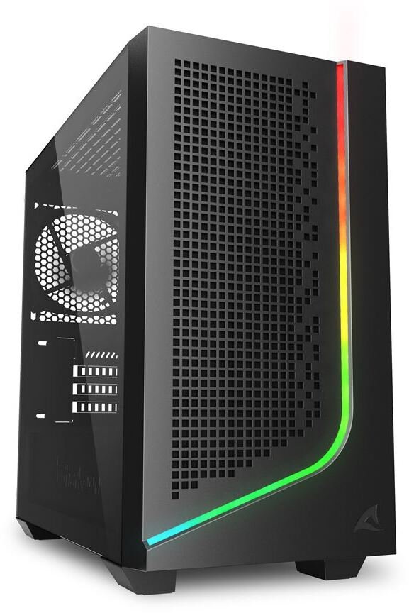 Obudowa Sharkoon J1000 ARGB mATX Czarny (100117293)