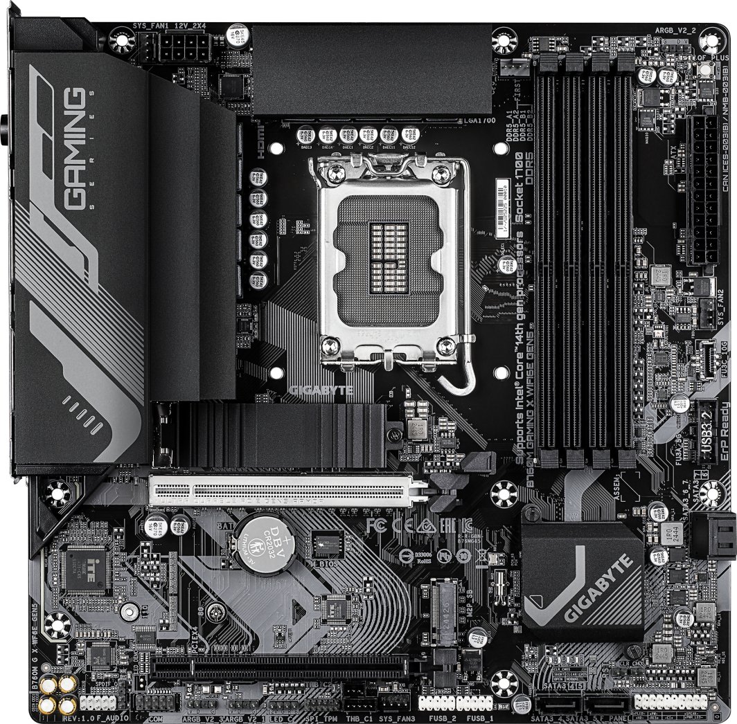 Płyta główna Gigabyte B760M GAMING X WIFI6E GEN5