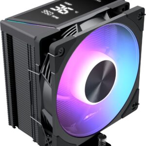 Chłodzenie CPU Modecom Volcano 0C T102 LCD ARGB 120 czarne (MC-C-T102-AFL-B)