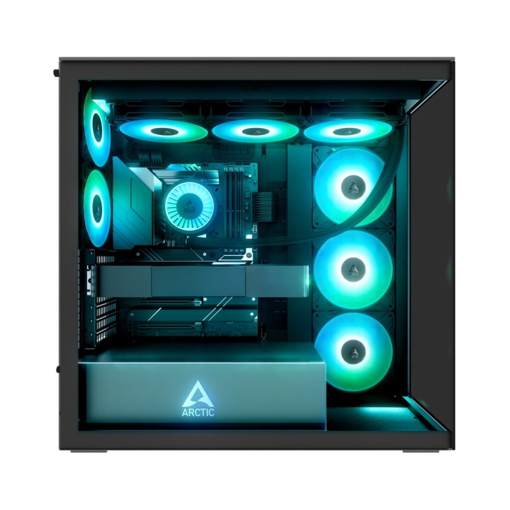 Obudowa Arctic Xtender Mirror ARGB czarna (ACPCC00018A)