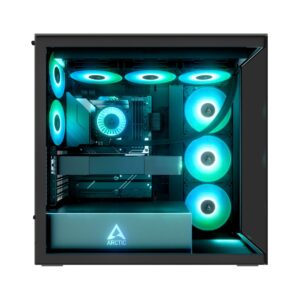 Obudowa Arctic Xtender Mirror ARGB czarna (ACPCC00018A)