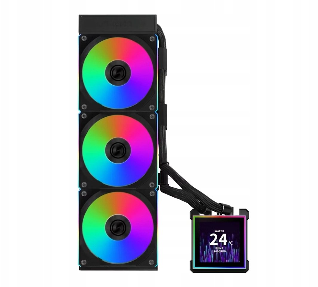 Chłodzenie wodne Lian Li HydroShift II LCD-S 360CL (GHS2LCDS36CB)
