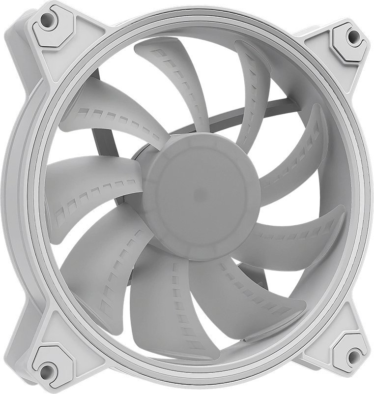 Wentylator Modecom Volcano Apex 120 ARGB Reverse Biały (FAN-APEX-120R-ARGB-20)
