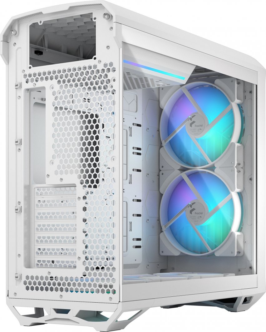 Obudowa Fractal Design Torrent RGB TG Clear Tint Biała (FD-C-TOR1A-07)