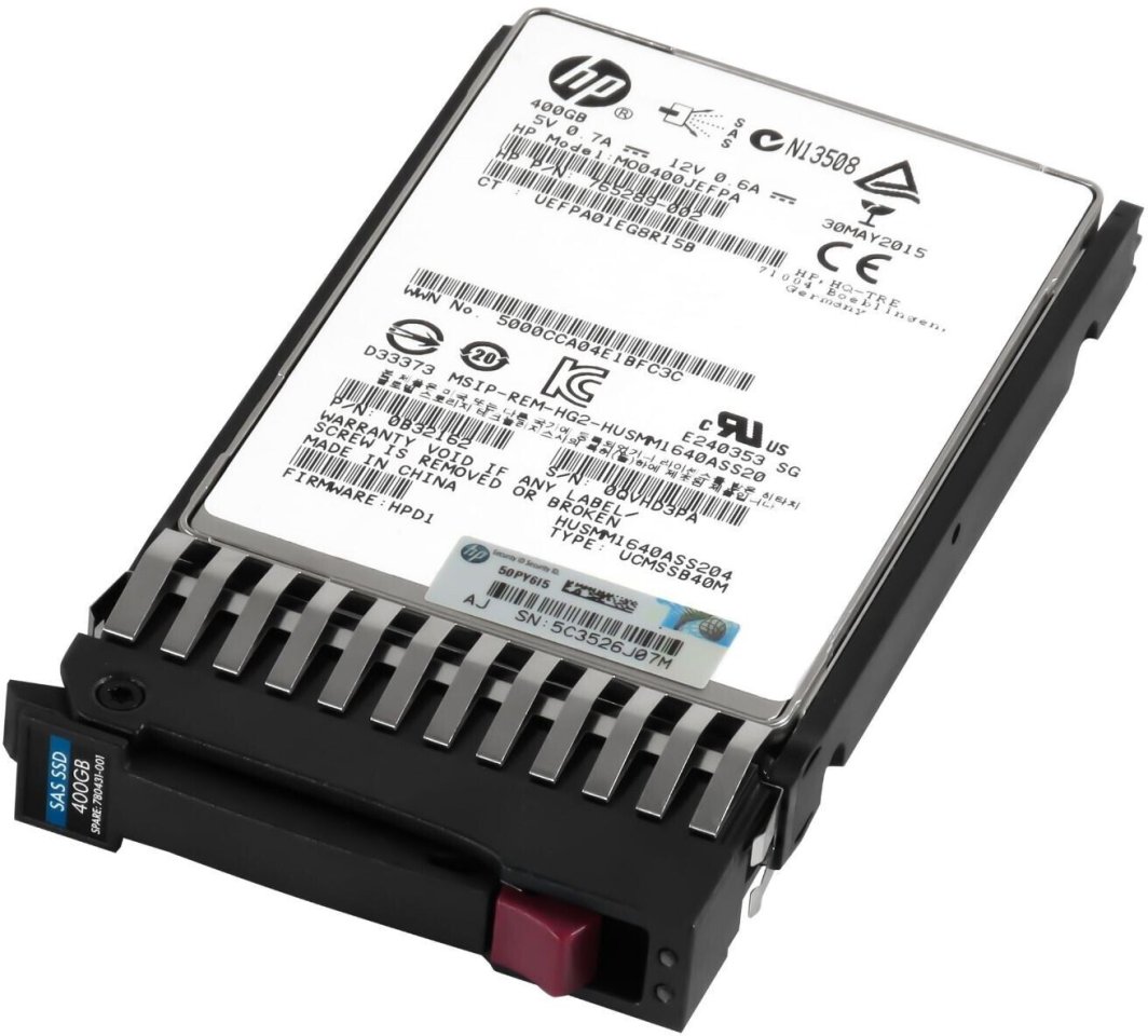 Dysk HP MSA 400GB 12G SAS ME 2.5in