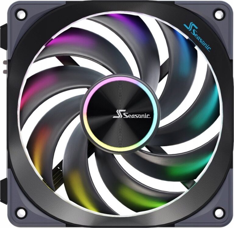 Wentylator SeaSonic MagFlow 120 ARGB (MAGFLOW-ARGB-1)