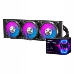 Chłodzenie wodne Darkflash UV360 Czarny (UV360 Black)