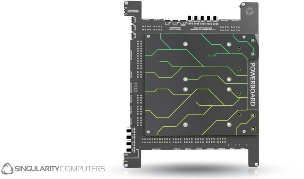 Płyta główna Singularity Computers SINGULARITY COMPUTERS POWERBOARD UNIVERSAL ATX/E-ATX