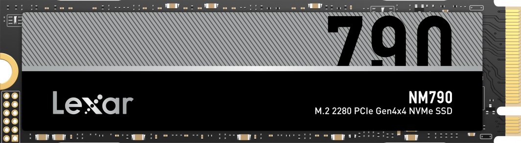 Dysk SSD Lexar NM790 1TB M.2 2280 PCI-E x4 Gen4 NVMe (LNM790X001T-RNNNG)