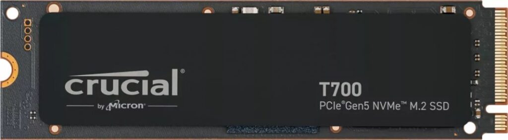 Dysk SSD Crucial T700 1TB M.2 2280 PCI-E x4 Gen5 NVMe (CT1000T700SSD3)