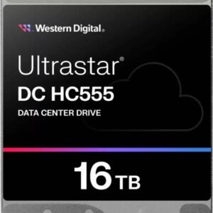 Dysk WD Western Digital Ultrastar DC HC555 dysk twardy 16 TB 7200 RPM 512 MB 3.5" SAS3