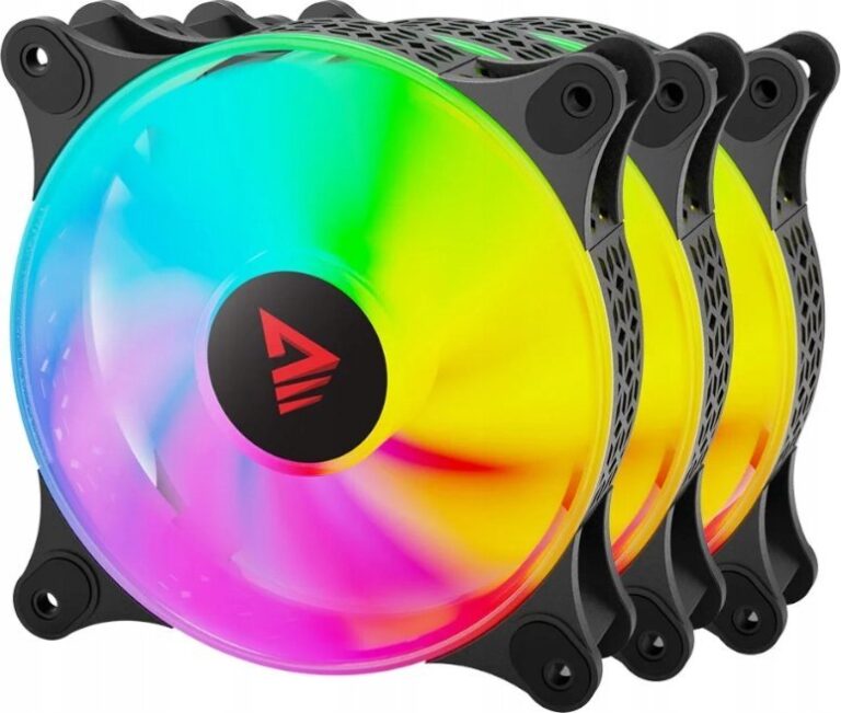Wentylator Savio BLAST 120mm ARGB 3-pack