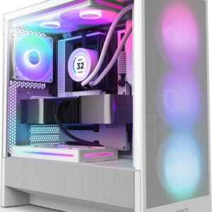 Obudowa Nzxt H5 Flow RGB biała (CC-H52FW-R1)
