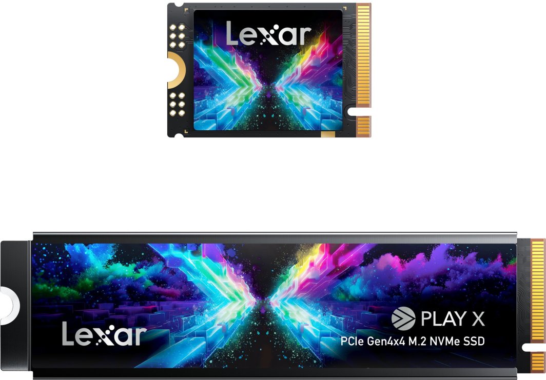 Dysk SSD Lexar Play X 512GB M.2 2230 M.2 2280 PCI-E x4 Gen4 NVMe (LNMPLYX512G-RNNNG)