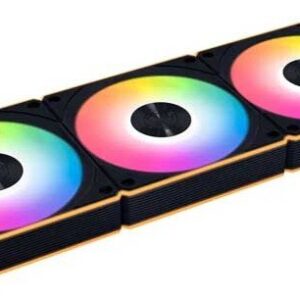 Wentylator Lian Li UNI FAN CL FLEX Wireless PWM-wentylator, ARGB - 120mm, czarny, zestaw 3 sztuk z kontrolerem (G9F.12CL1F3B.00)