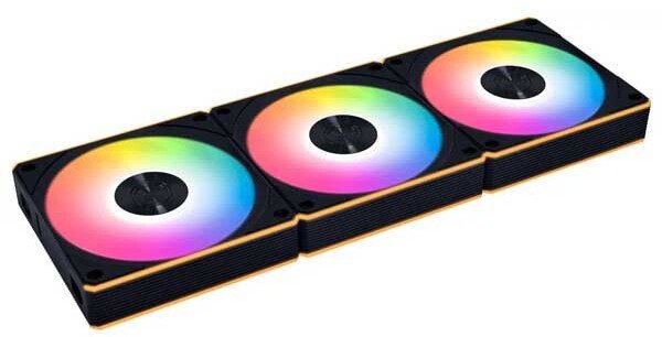 Wentylator Lian Li UNI FAN CL FLEX Wireless PWM-wentylator, ARGB - 120mm, czarny, zestaw 3 sztuk z kontrolerem (G9F.12CL1F3B.00)