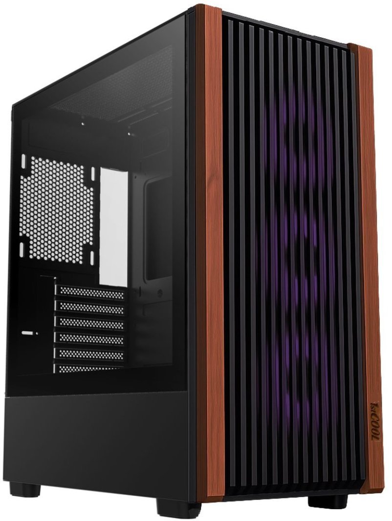 Obudowa 1stCOOL G6 Noble Czarny (ML-G6-NOBLE-USBC-TS)