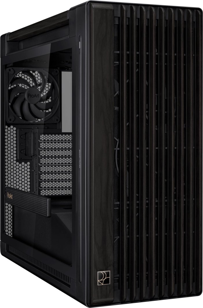 Obudowa Asus ProArt PA602 Wood czarna (90DC00J0-B09010)