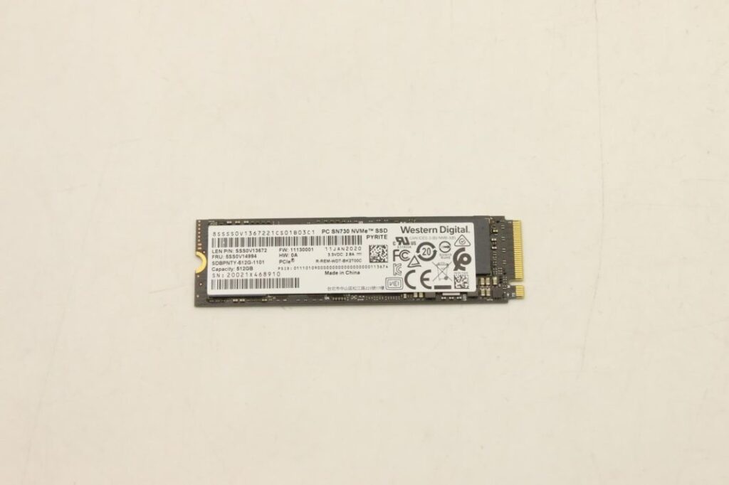 Dysk Lenovo Western Digital SN730 512GB
