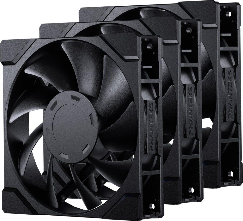 Wentylator Phanteks M25G2-120 3-pack czarny (PH-F120M25_G2_BBK01_3P)