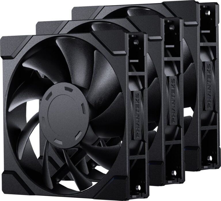 Wentylator Phanteks M25G2-120 3-pack czarny (PH-F120M25_G2_BBK01_3P)