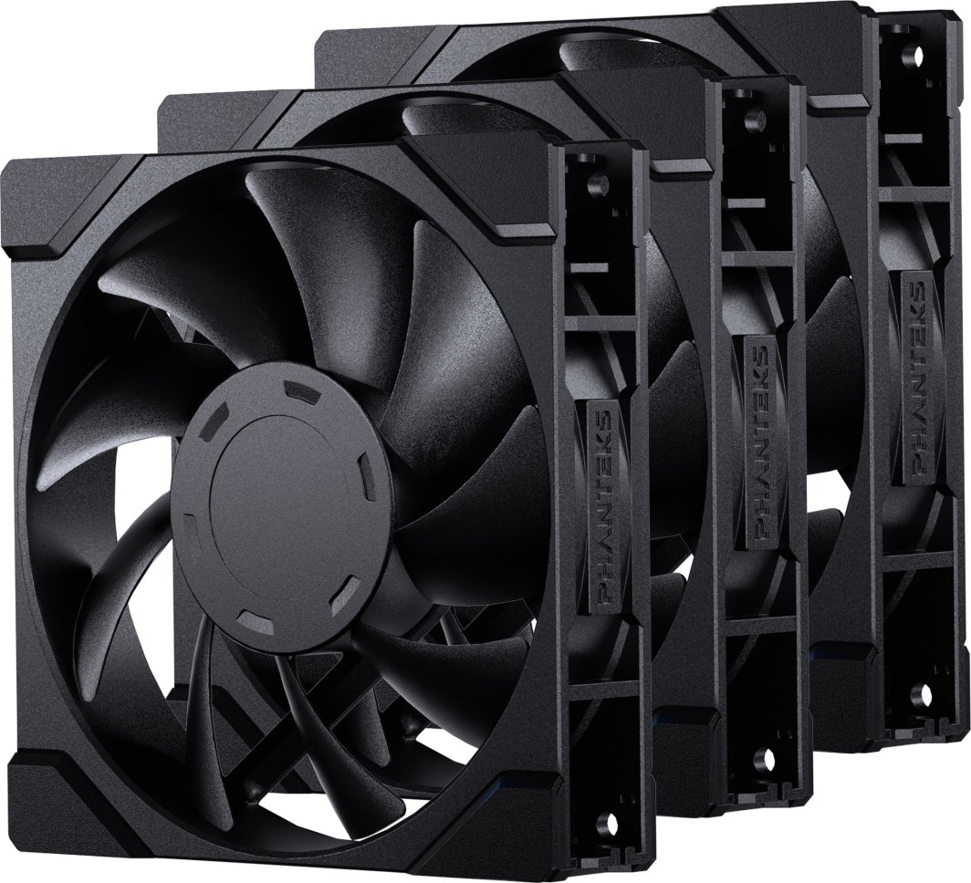 Wentylator Phanteks M25G2-120 3-pack czarny (PH-F120M25_G2_BBK01_3P)