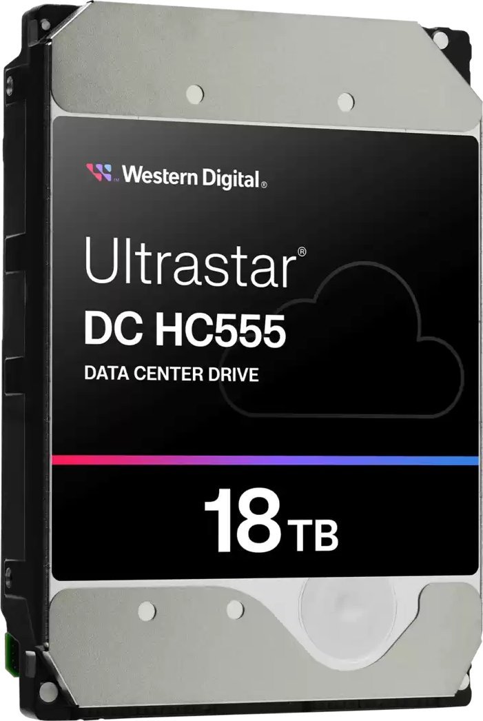 Dysk WD Western Digital Ultrastar DC HC555 dysk twardy 18 TB 7200 RPM 512 MB 3.5" SAS3