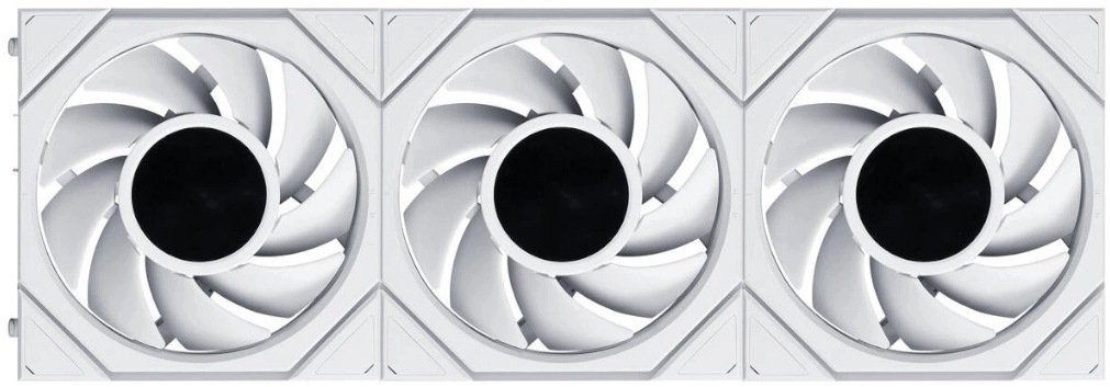 Wentylator Lian Li Wentylatory Uni Fan TL LCD Flex Wireless ARGB PWM (zestaw 3 szt. 120mm White (G9F.12TLLCD1F3W.00)