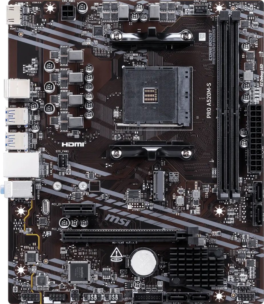 Płyta główna MSI PRO A520M-S