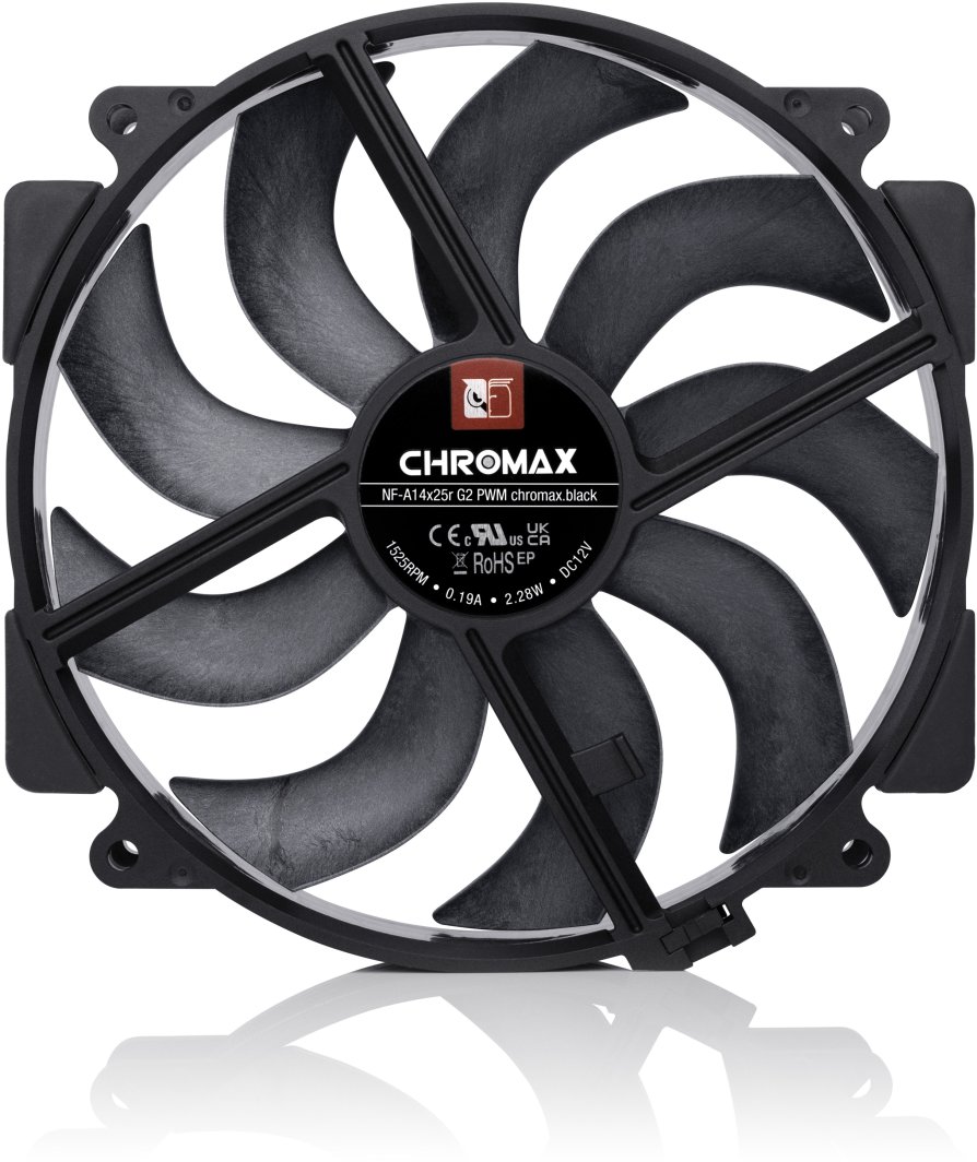 Wentylator Noctua NF-A14x25r G2 PWM chromax.black