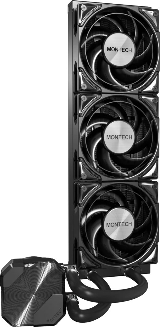 Chłodzenie wodne Montech HyperFlow Silent 360 Czarne