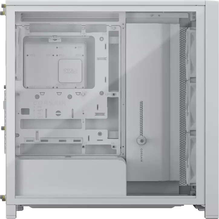 Obudowa Corsair Frame 4000D RS Wood ARGB biała (CC-9011341-WW)