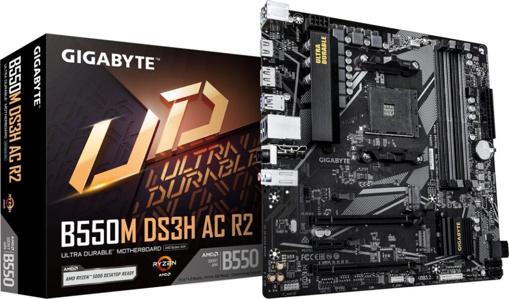 Płyta główna Gigabyte B550M DS3H AC R2